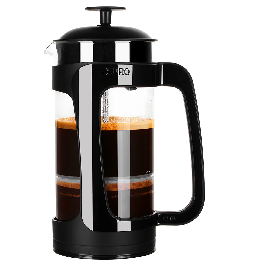ESPRO P3 French Press Coffee Maker - Black (32oz) - Image 4