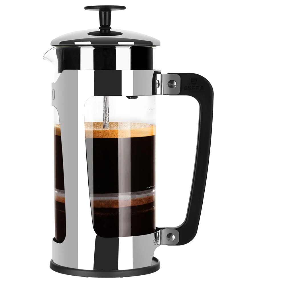 ESPRO P5 French Press Coffee Maker - Polished (18oz) - Image 4