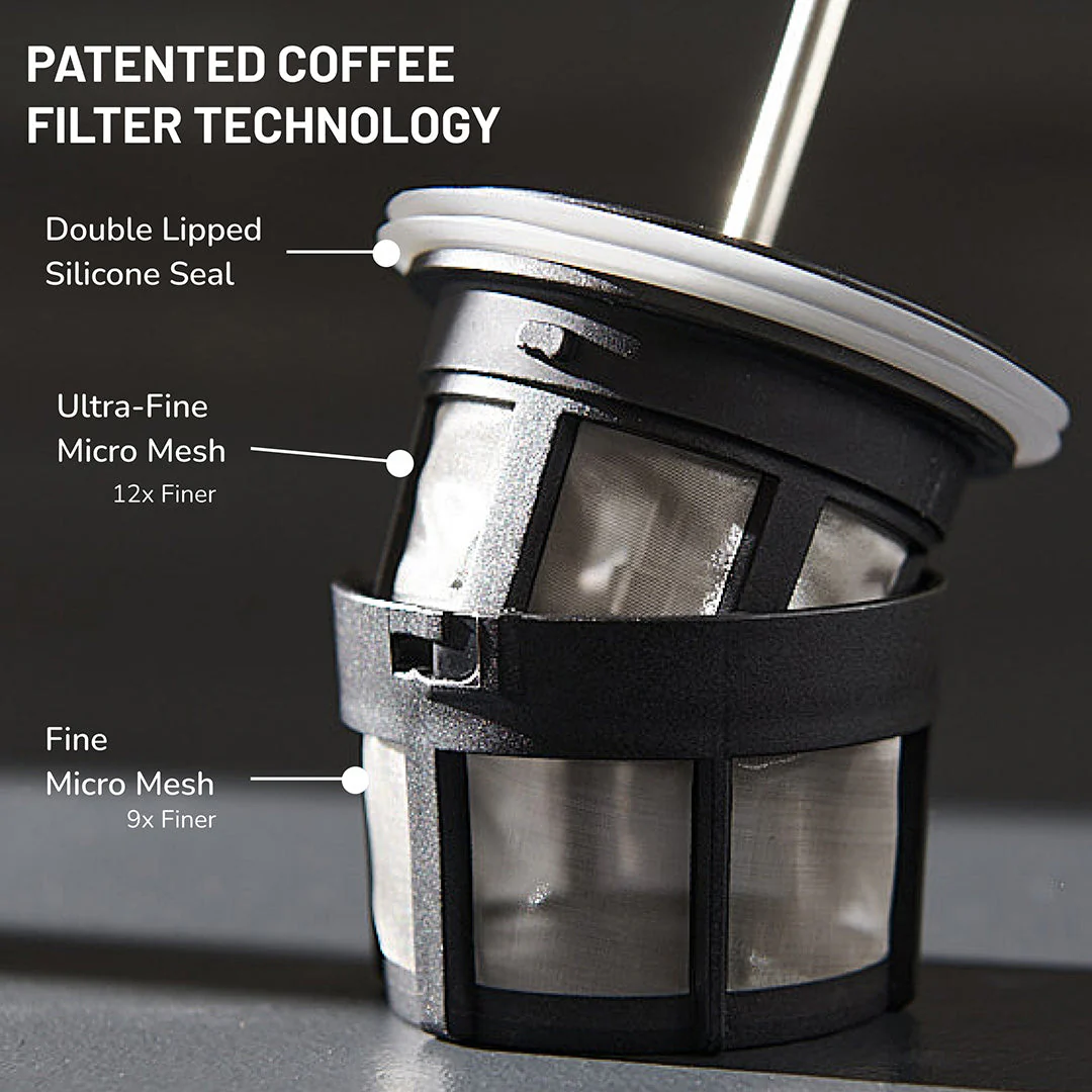 ESPRO P5 French Press Coffee Maker - Polished (18oz) - Image 5