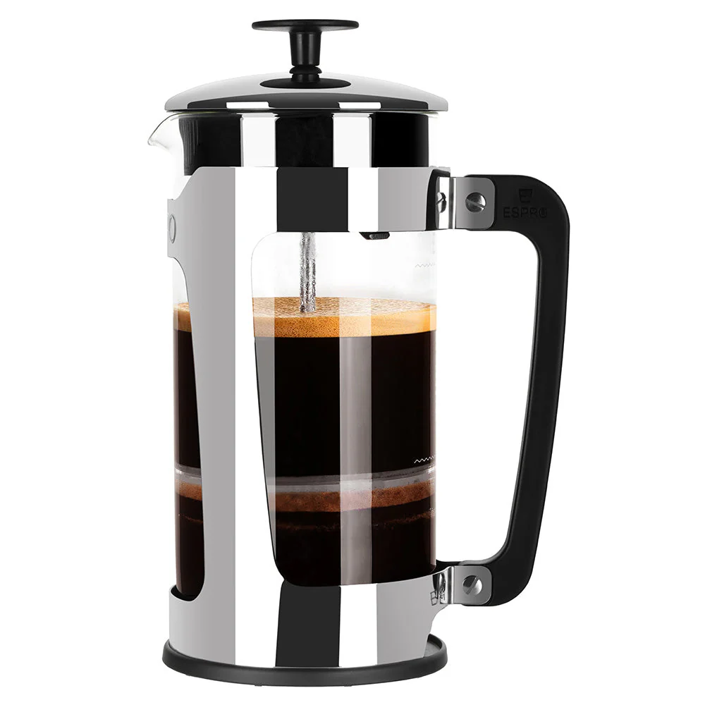 ESPRO P5 French Press Coffee Maker - Polished (32oz) - Image 4