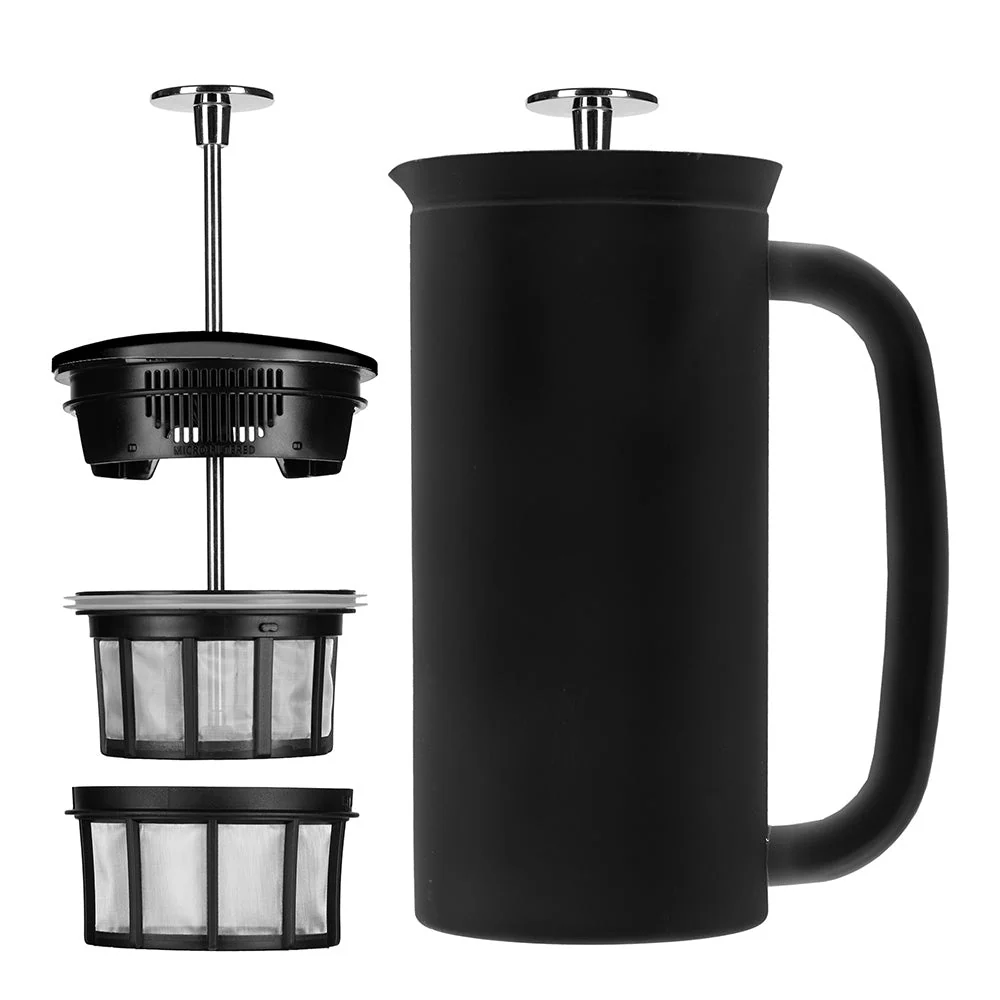 ESPRO P7 French Press Coffee Maker - Black (32oz) - Image 3