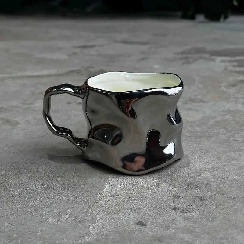 Metallic Wonky Mug - Image 3